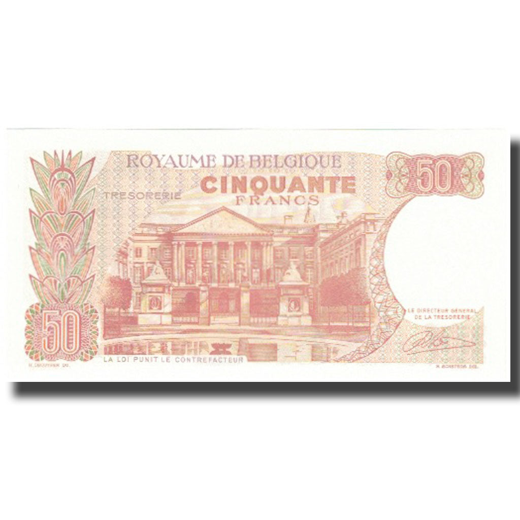 Banknote, Belgium, 50 Francs, 1966, 1966-05-16, KM:139, UNC(65-70)