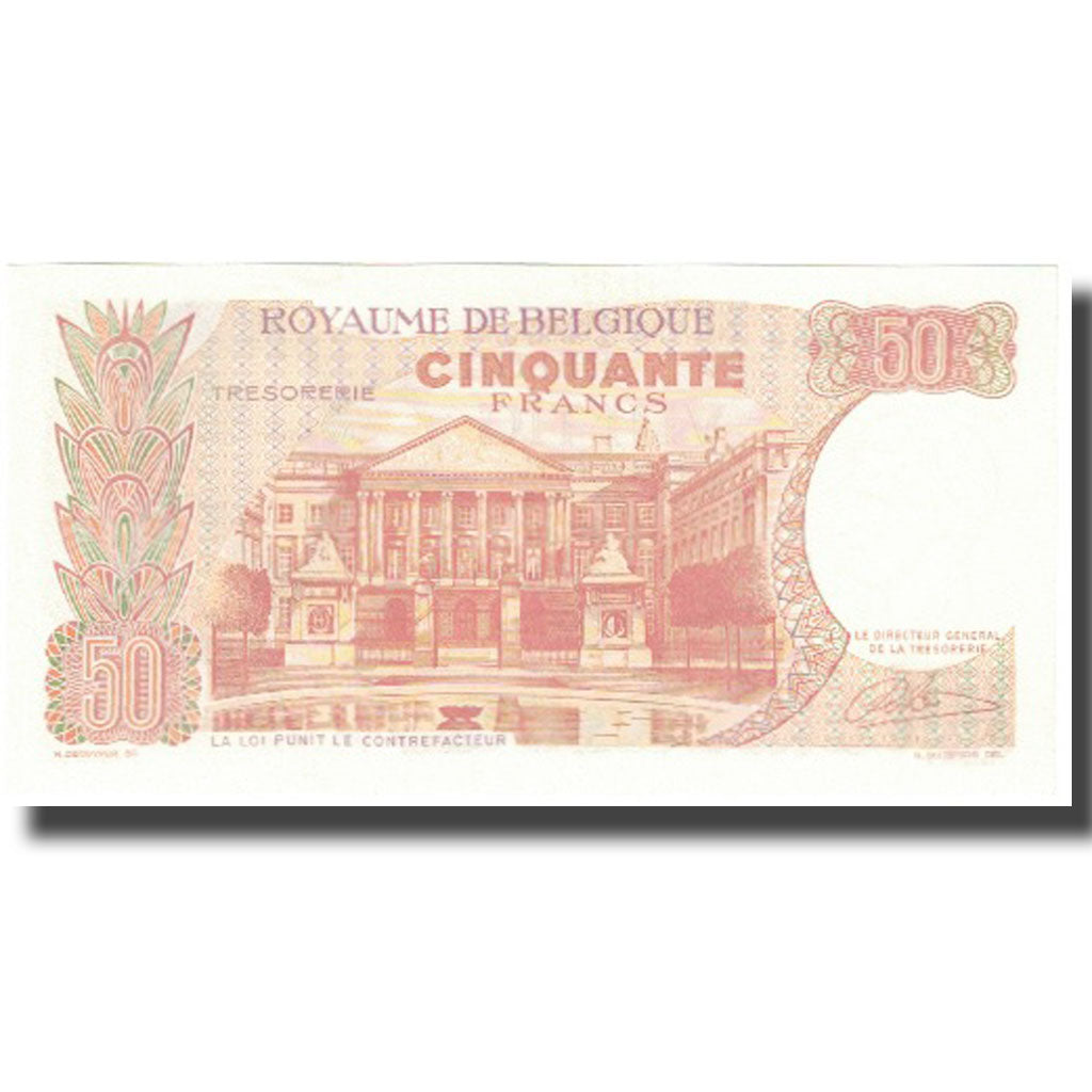 Banknote, Belgium, 50 Francs, 1966, 1966-05-16, KM:139, UNC(65-70)