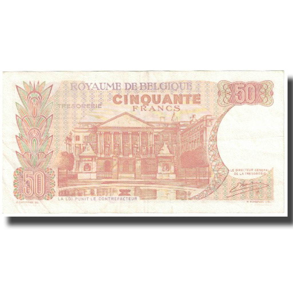 Banknote, Belgium, 50 Francs, 1966, 1966-05-16, KM:139, UNC(65-70)