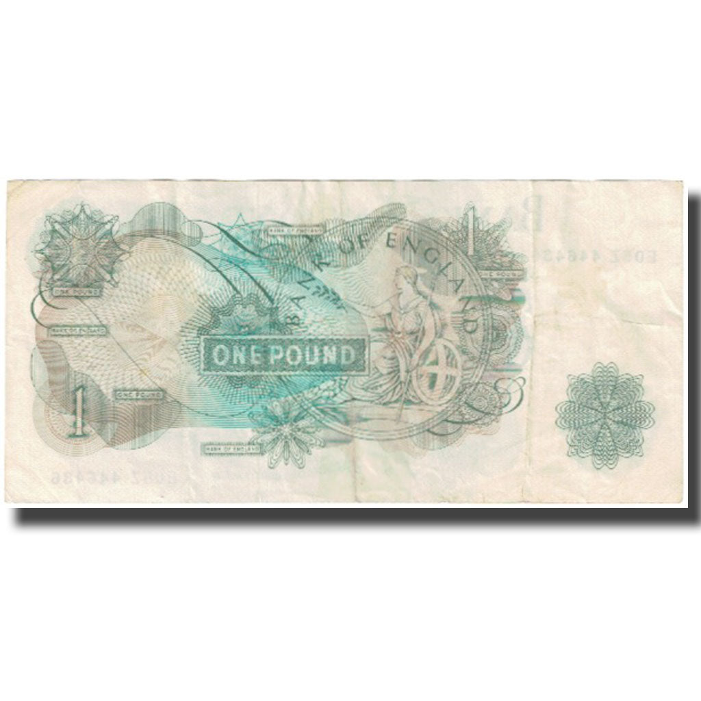 Geldschein, Großbritannien, 1 Pound, Undated (1937), KM:374g, SS