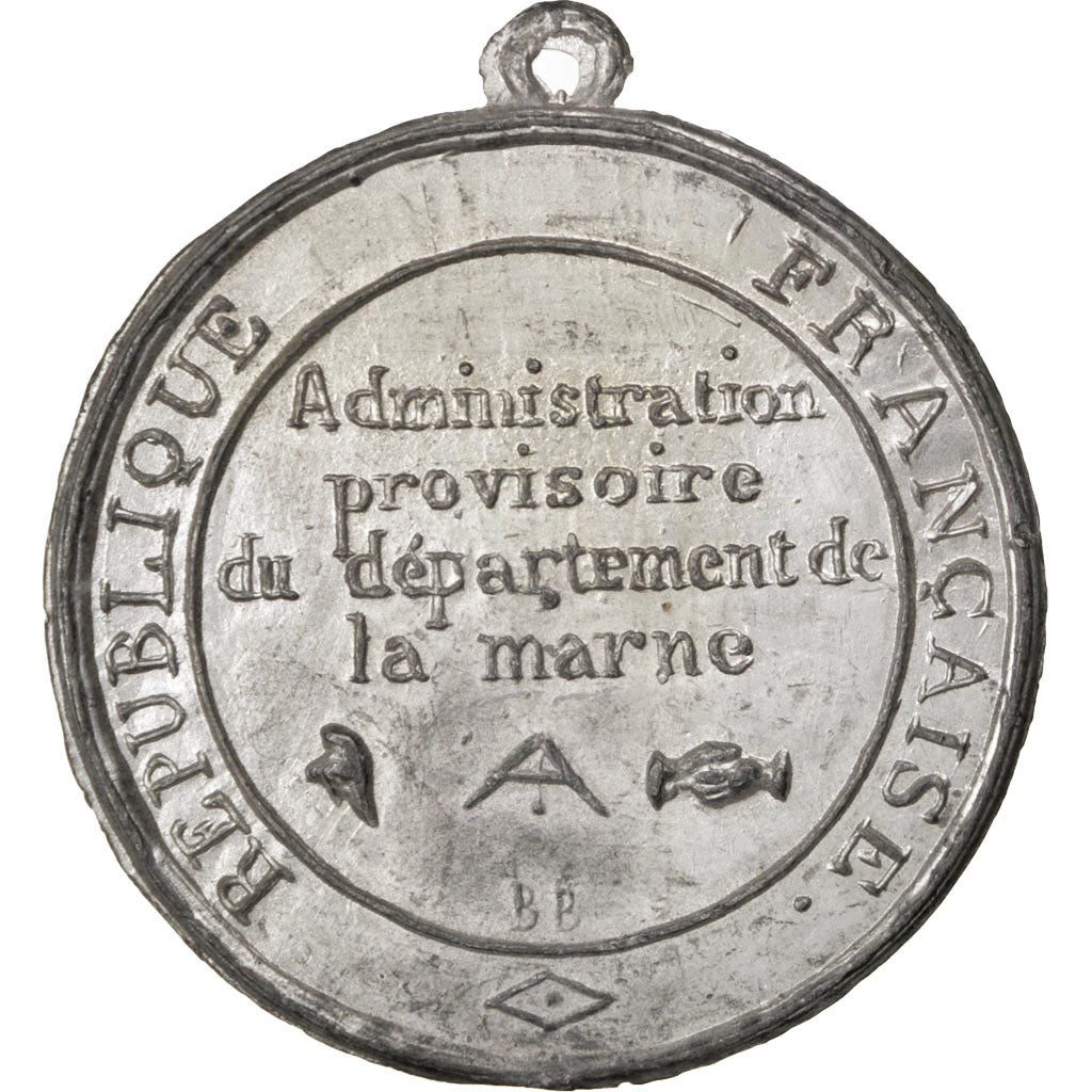 France, Medal, French Second Republic, Politics, Society, War, 1848, AU(55-58)