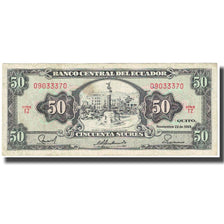 Banknote, Ecuador, 50 Sucres, 1988, 1988-11-22, KM:122a, VF(20-25)