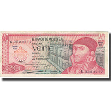 Banconote, Messico, 20 Pesos, 1977, 1977-07-08, KM:64d, BB