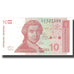 Banknot, Chorwacja, 10 Dinara, Undated (1991), 1991-10-08, KM:18a, UNC(65-70)