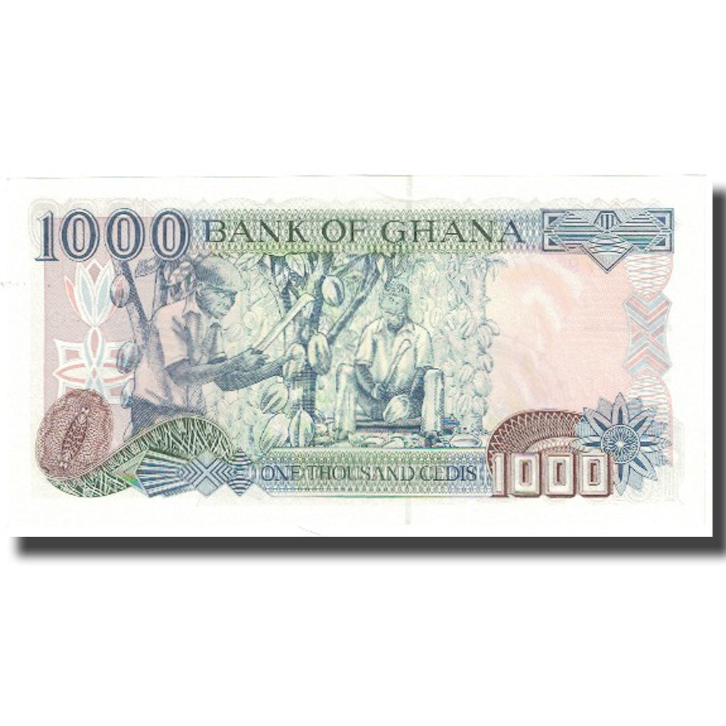 Banconote, Ghana, 1000 Cedis, 2002, 2002-09-02, KM:32h, FDS