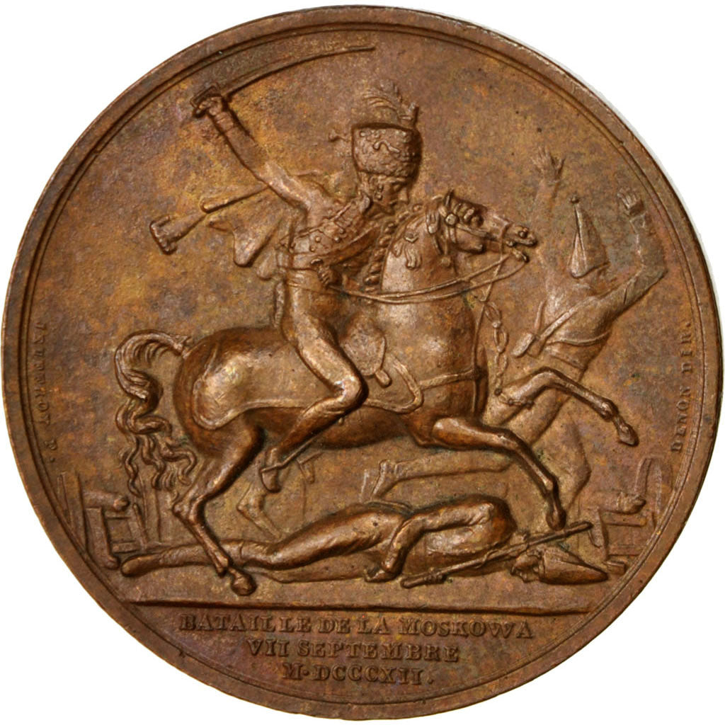 FRANCE, Politics, Society, War, First French Empire, Medal, 1812, AU(55-58),...