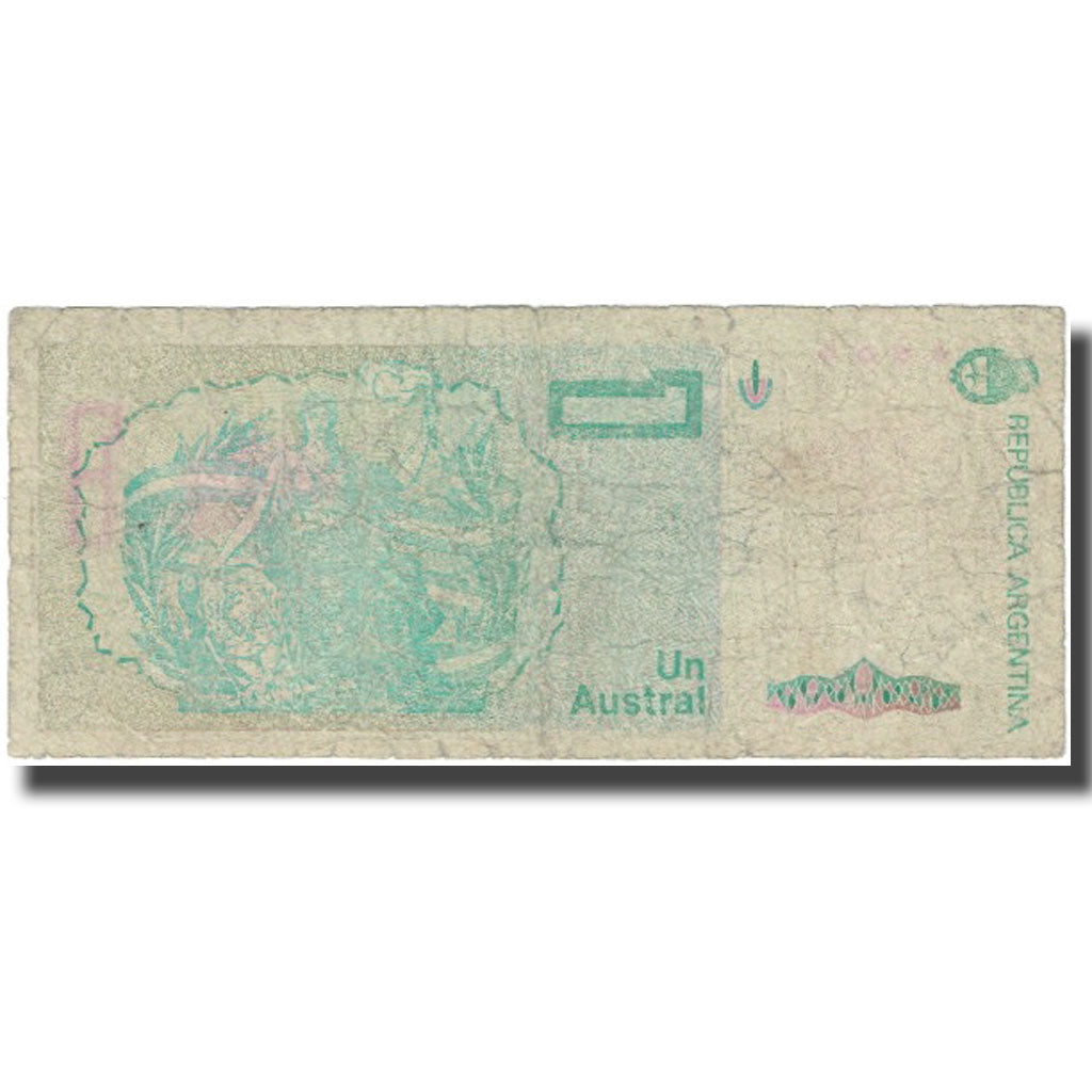Billet, Argentine, 1 Austral, KM:323a, TB