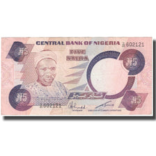 Banknote, Nigeria, 5 Naira, Undated (1980), KM:20c, EF(40-45)