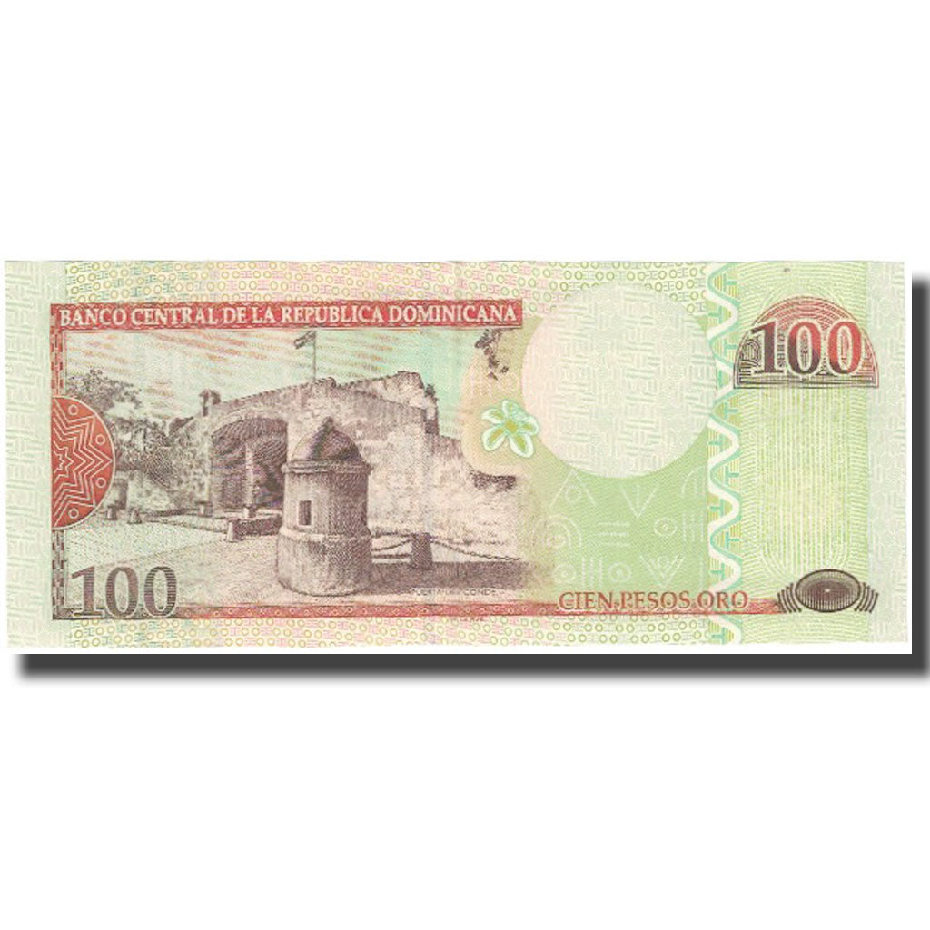 Banconote, Repubblica domenicana, 100 Pesos Oro, 2003, KM:171a, SPL