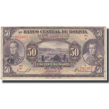 Billete, 50 Bolivianos, Bolivia, KM:124a, MBC