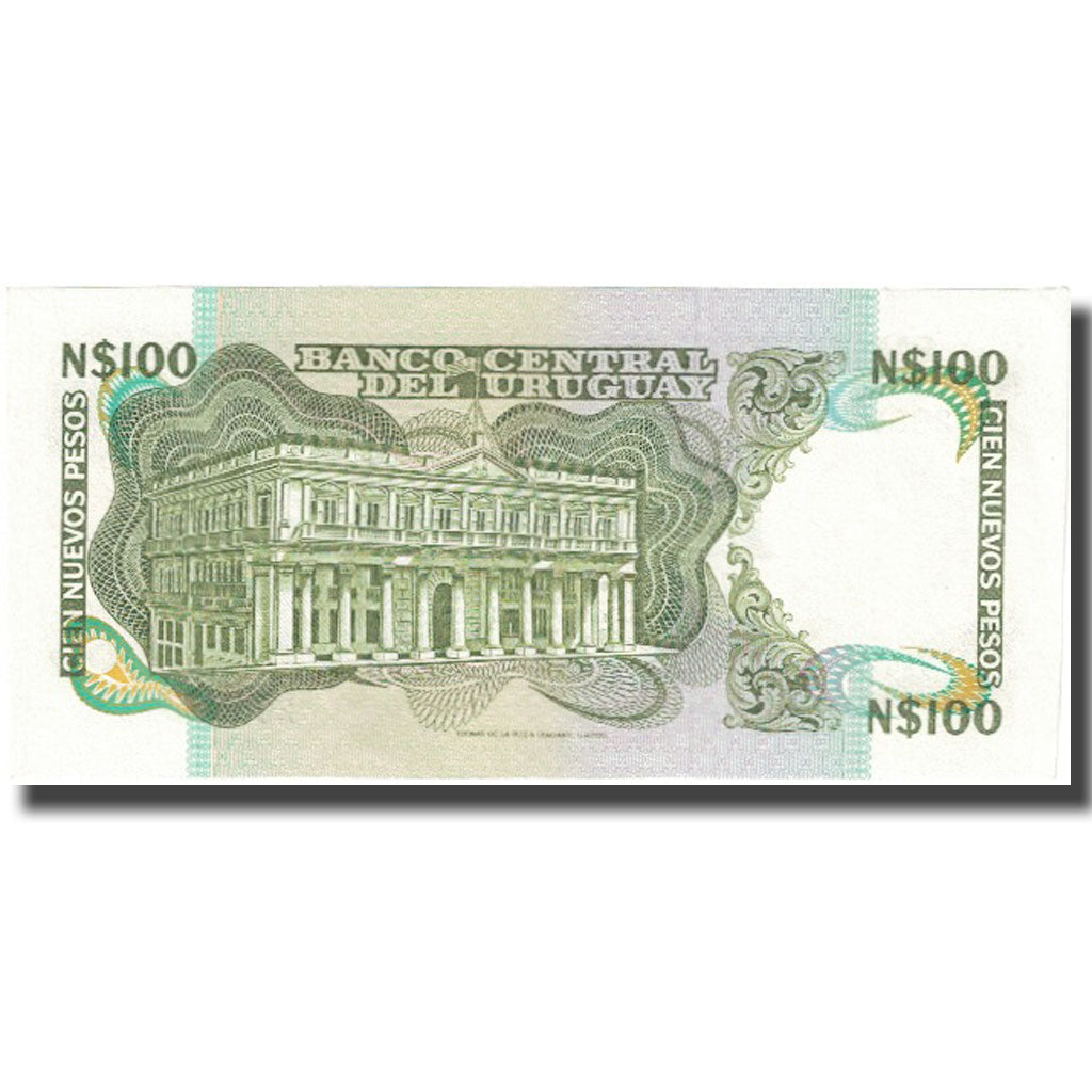 Billet, Uruguay, 100 Nuevos Pesos, Undated (1978-87), KM:62a, NEUF