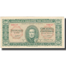 Banknote, Uruguay, 50 Centesimos, Undated (1932-1939), KM:34, AU(55-58)