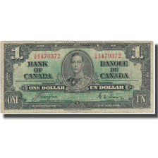 Banconote, Canada, 1 Dollar, 1937, 1937-01-02, KM:58e, MB