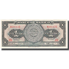 Banknote, Mexico, 1 Peso, 1967, 1967-05-10, KM:59j, UNC(65-70)