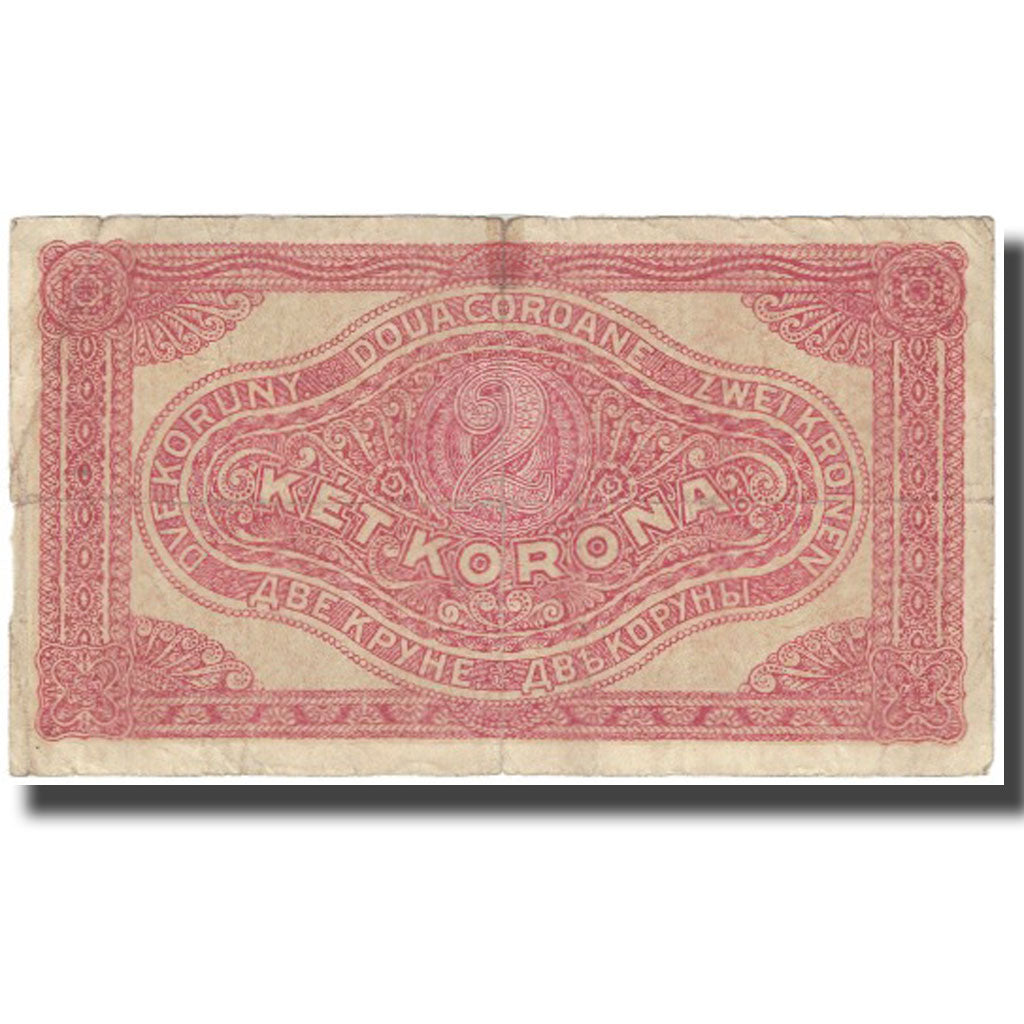 Billete, 2 Korona, undated (1920), Hungría, KM:58, BC