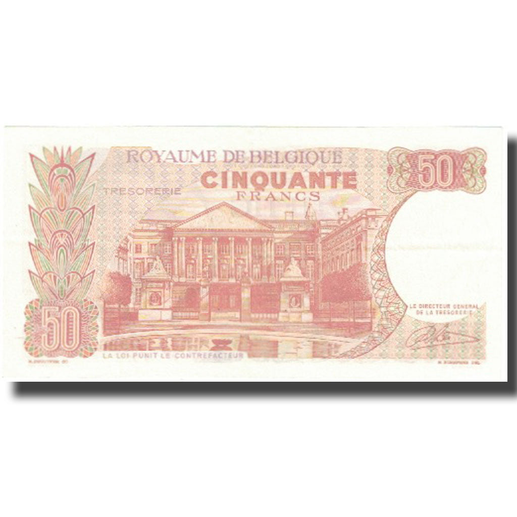 Banknote, Belgium, 50 Francs, 1966, 1966-05-16, KM:139, AU(55-58)