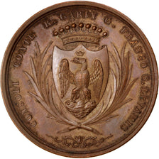Italy, Politics, Society, War, Medal, 1821, AU(55-58), Copper, 40, 38.50