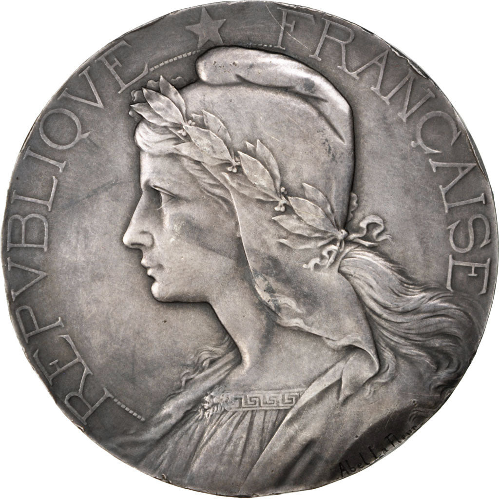 FRANCE, Business & industry, French Third Republic, Medal, EF(40-45), Silver,...