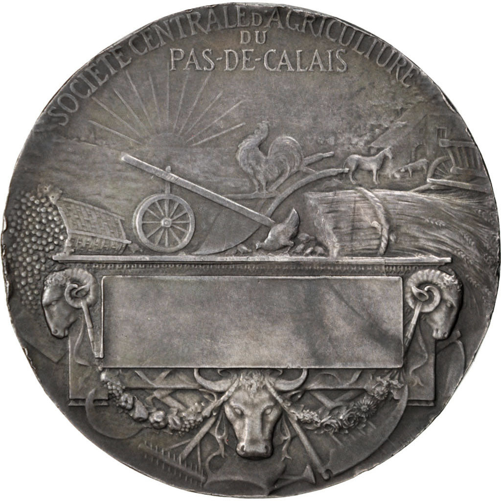 FRANCE, Business & industry, French Third Republic, Medal, EF(40-45), Silver,...