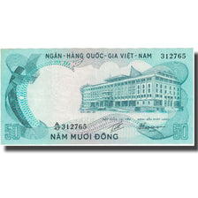 Banknote, South Viet Nam, 50 D<ox>ng, 1972, KM:30a, EF(40-45)