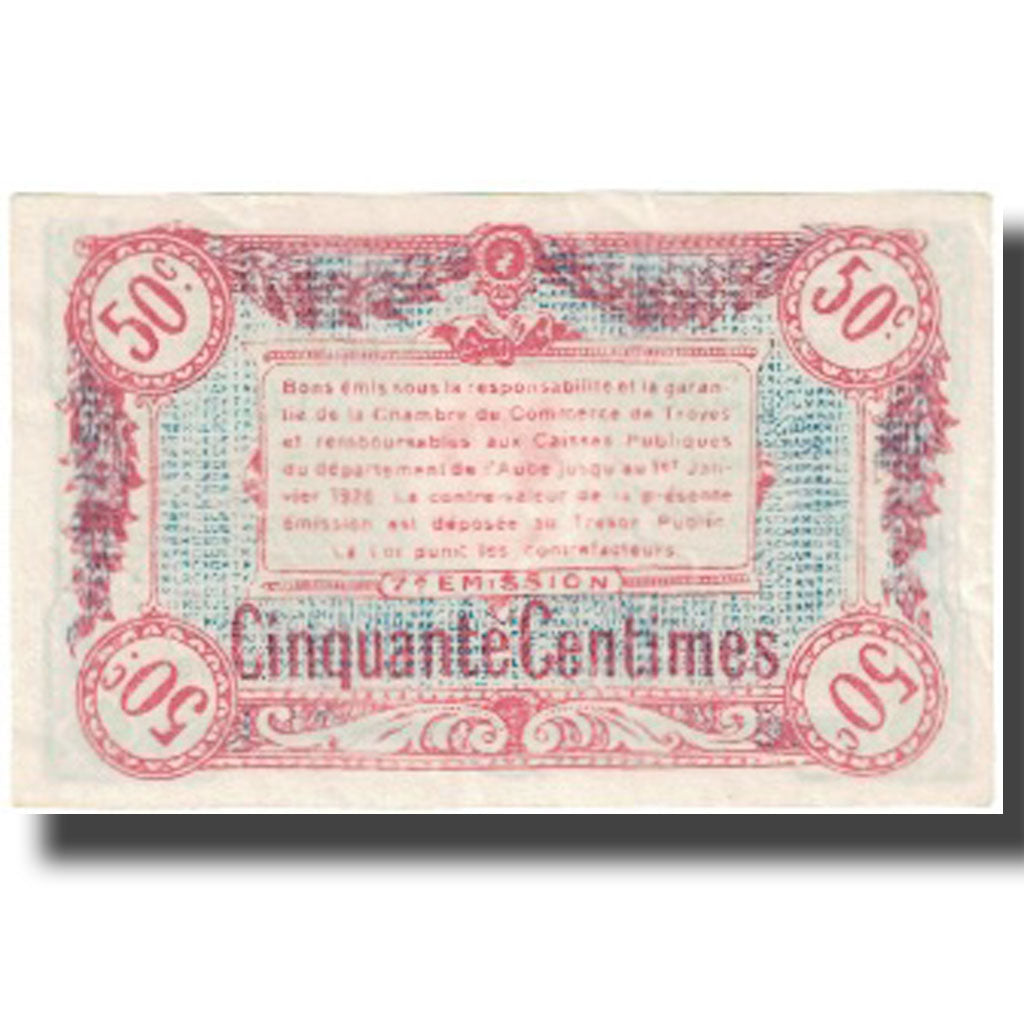 Francja, 50 Centimes, 1918, UNC(63)