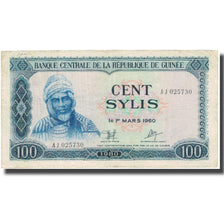 Geldschein, Guinea, 100 Sylis, 1980, KM:26a, SS