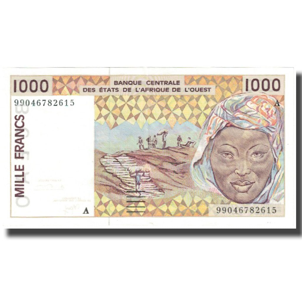 Banknote, West African States, 1000 Francs, Undated (1991-2007), KM:711Ki