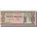 Biljet, Guyana, 20 Dollars, 1992, KM:24b, TB
