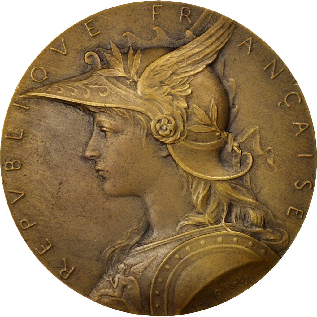 FRANCE, Politics, Society, War, French Third Republic, Medal, AU(50-53), Roty,..