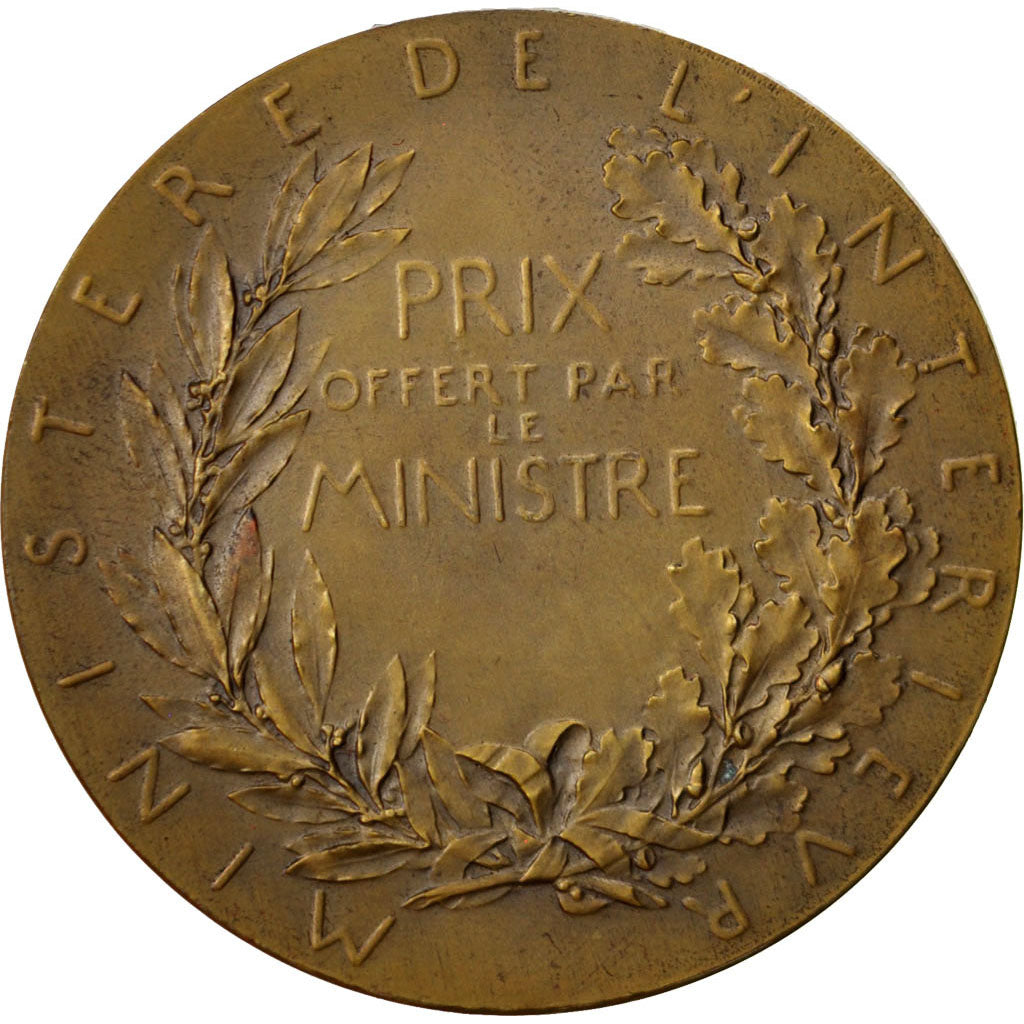 FRANCE, Politics, Society, War, French Third Republic, Medal, AU(50-53), Roty,..