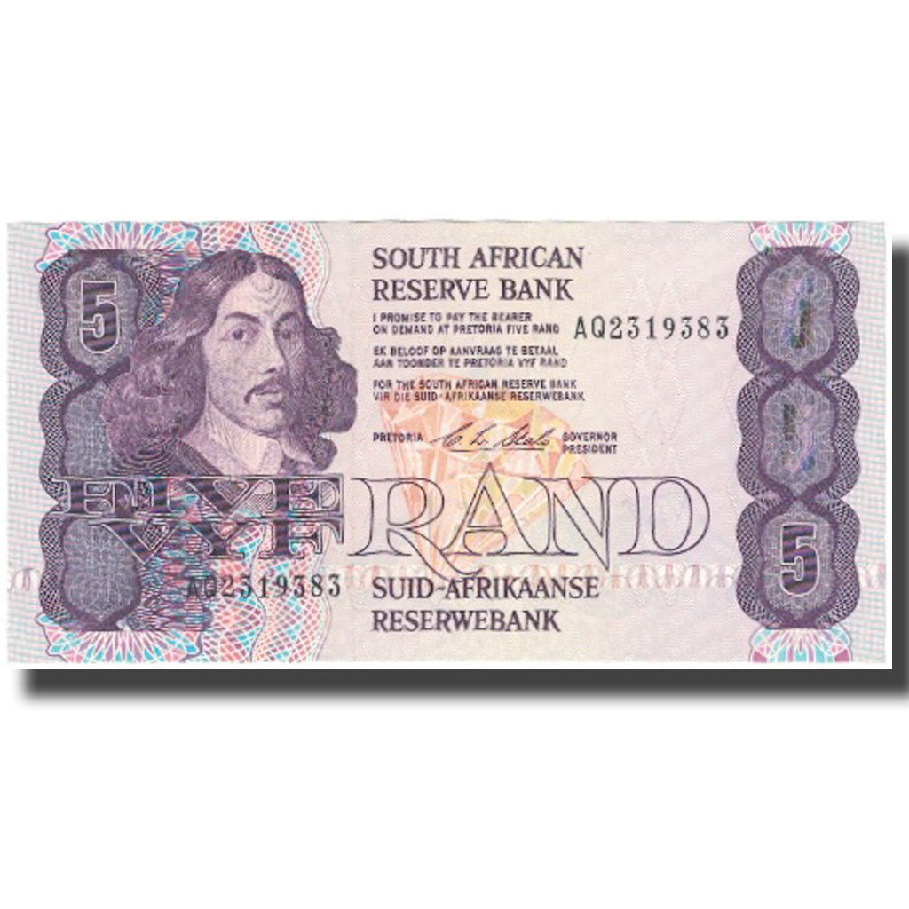Banknote, South Africa, 5 Rand, 1990-1994, KM:119e, UNC(65-70)