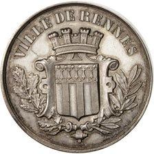 FRANCE, Arts & Culture, French Third Republic, Medal, AU(50-53), Maillechort,...