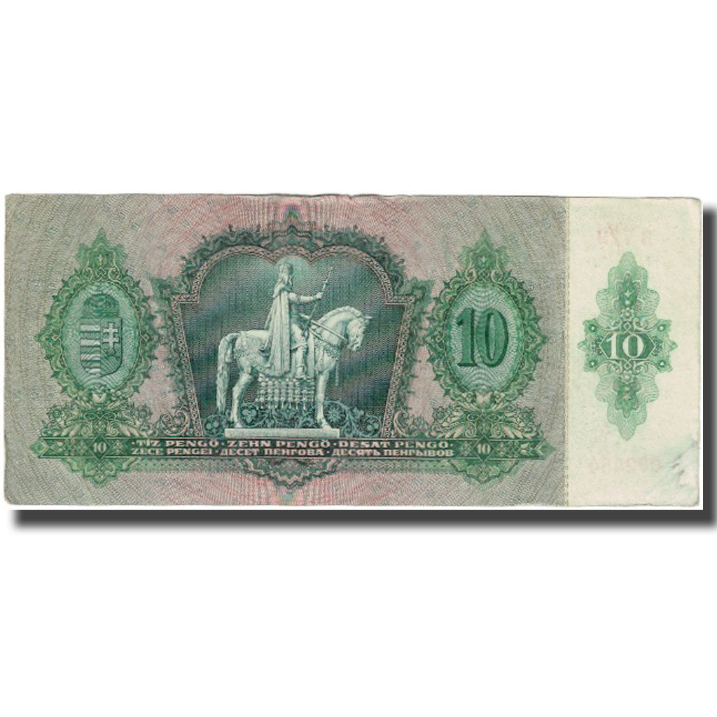 Banknote, Hungary, 10 Pengö, 1936, 1936-12-22, KM:100, EF(40-45)