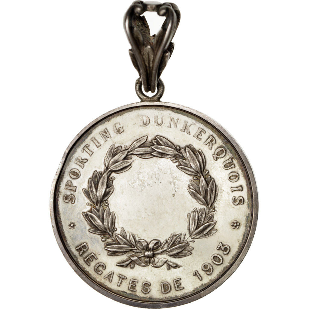 France, Medal, French Third Republic, Sports & leisure, 1903, TTB+, Argent