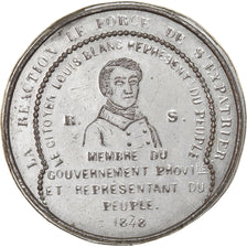 Francia, medaglia, IIe République, Louis Blanc, Gouvernement Provisoire