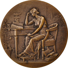 FRANCE, Sciences & Technologies, French Third Republic, Medal, 1901, AU(50-53),.