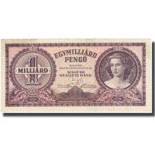Banconote, Ungheria, 1 Milliard Pengö, 1946, 1946-03-18, KM:125, MB