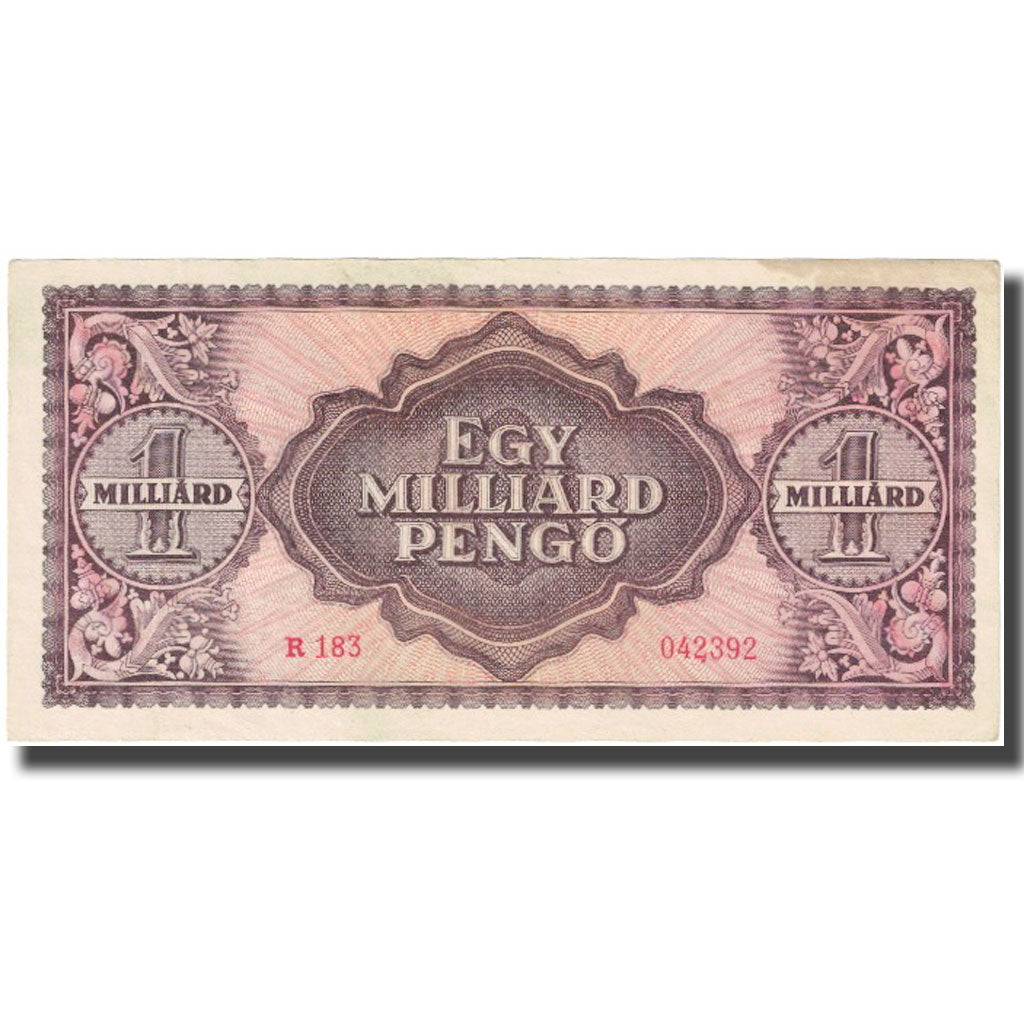 Banconote, Ungheria, 1 Milliard Pengö, 1946, 1946-03-18, KM:125, MB