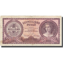 Banknote, Hungary, 1 Milliard Pengö, 1946, 1946-03-18, KM:125, VF(20-25)