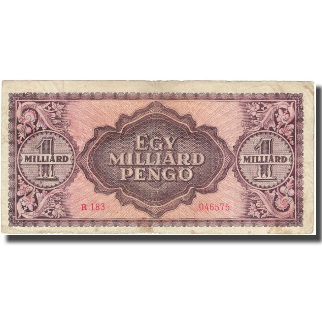 Banknote, Hungary, 1 Milliard Pengö, 1946, 1946-03-18, KM:125, VF(20-25)