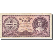 Nota, Hungria, 1 Milliard Pengö, 1946, 1946-03-18, KM:125, EF(40-45)
