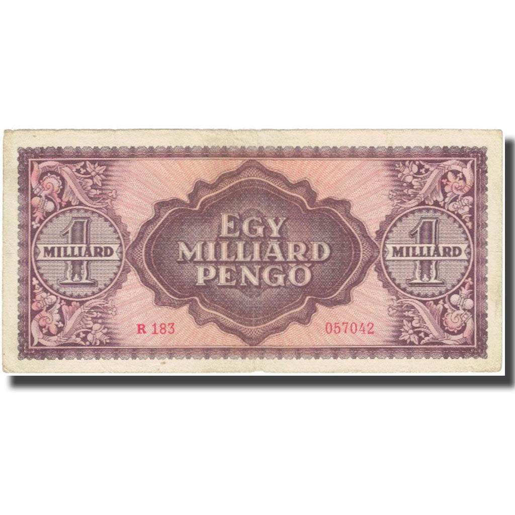 Banknote, Hungary, 1 Milliard Pengö, 1946, 1946-03-18, KM:125, EF(40-45)