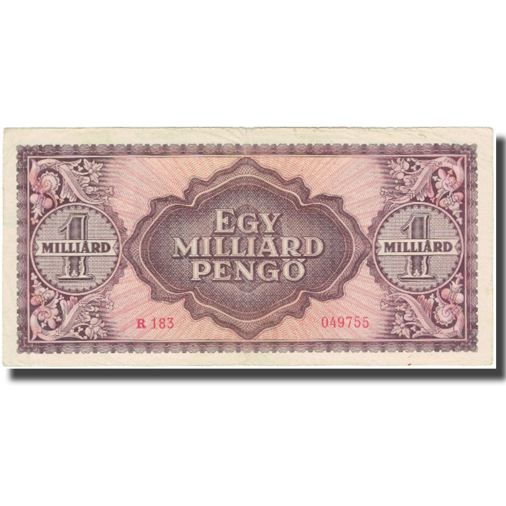 Banknote, Hungary, 1 Milliard Pengö, 1946, 1946-03-18, KM:125, EF(40-45)