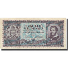 Nota, Hungria, 10,000,000 Pengö, 1946, 1946-03-18, KM:123, EF(40-45)