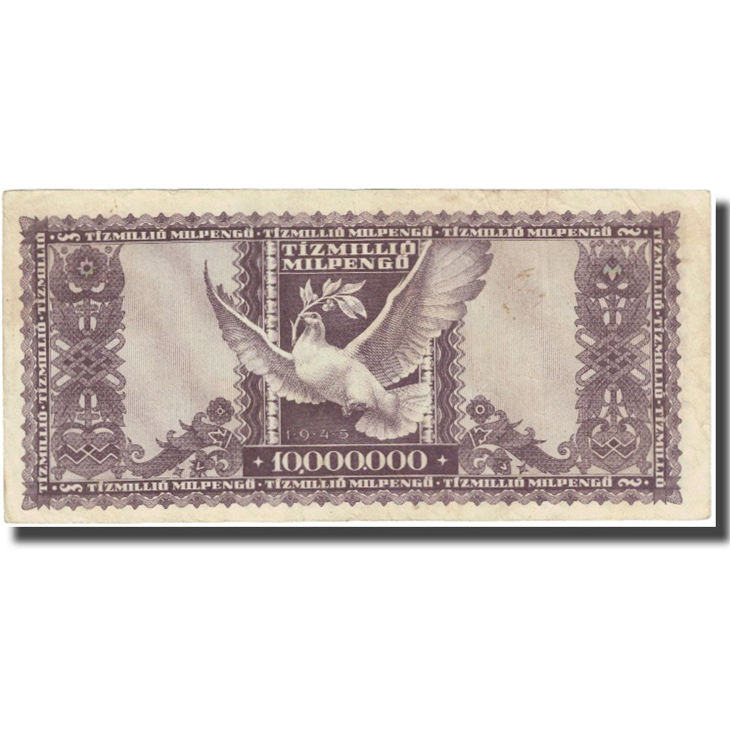 Banknote, Hungary, 10,000,000 Pengö, 1946, 1946-03-18, KM:123, EF(40-45)