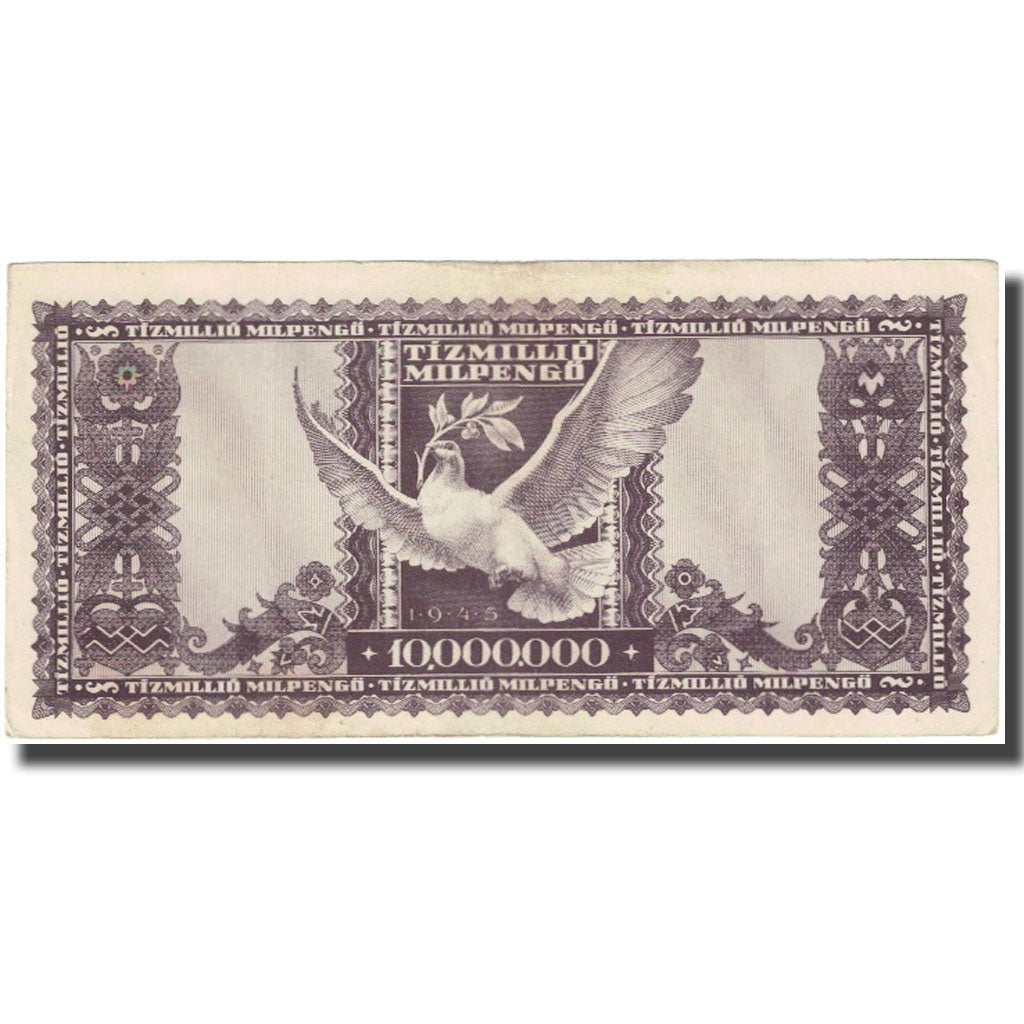 Banknote, Hungary, 10,000,000 Pengö, 1946, 1946-03-18, KM:123, EF(40-45)