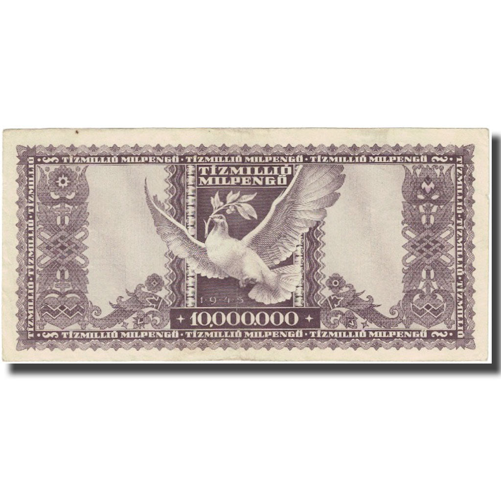 Banknote, Hungary, 10,000,000 Pengö, 1946, 1946-03-18, KM:123, EF(40-45)