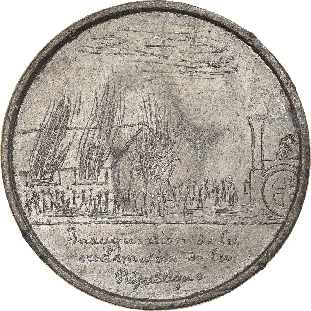 France, Medal, Inauguration de la Proclamation de la IIème République, Lille