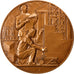 Francia, Medal, French Fifth Republic, Business & industry, 1980, EBC, Bronce