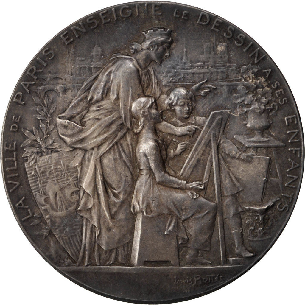 FRANCE, Arts & Culture, French Third Republic, Medal, 1899, AU(55-58), Bottée, S